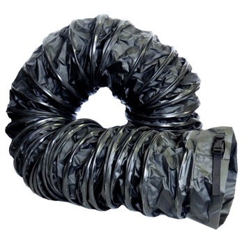 Americ AM-DPC1225 12 in. x 25 ft. Static Conductive Duct with Plastic Buckle Cinch Straps