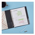 Binders | Avery 03401 Economy 1.5 in. Capacity 11 in. x 8.5 in. 3-Ring Non-View Binder - Black image number 3
