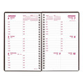 Notebooks & Pads | Brownline CB75V.BLK DuraFlex 8 in. x 5 in. 12-Month (Jan to Dec) 2025 Weekly Planner - Black Cover image number 2