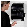 Paper Towels and Napkins | San Jamar T1190TBK 12.94 x 9.25 x 16.5 Oceans Lever Roll Towel Dispenser - Black Pearl image number 5