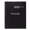 Notebooks & Pads | House of Doolittle 216-02 11 in. x 7 in. 13-Month (Dec-Dec 2026) Recycled Stargazer Monthly Planner - Black Cover image number 3