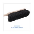  | Boardwalk BWK5208 4.5 in. Brush 3.5 in. Plastic Handle Tampico Bristles Counter Brush - Tan Handle/Black Bristle image number 3