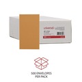 Envelopes & Mailers | Universal UNV35302 Round Flap 3.13 in. x 5.5 in. Kraft Coin Envelopes - Light Brown (500/Box) image number 8