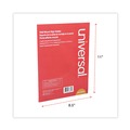 Cleaning & Janitorial Accessories | Universal UNV76882 8.5 in. x 11 in. Vertical Wall Mount Sign Holder - Clear (12/Pack) image number 2