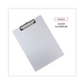 Clipboards | Universal UNV40301 0.5 in. Clip Capacity 8.5 in. x 11 in. Aluminum Clipboard with Low Profile Clip image number 6