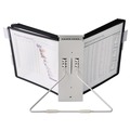 Binders | Durable 561201 InstaView Expandable Desktop Reference System with 10 Panels - Black/White image number 3