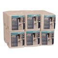 Paper Towels and Napkins | Tork 430150A 12.5 in. x 13 in. 1/4 Fold Paper Wiper Plus - White (12/Carton) image number 3