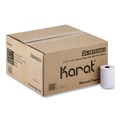 Register & Thermal Paper | Karat GS-TR225085 2.25 in. x 85 ft. Thermal Paper Rolls - White (50/Carton) image number 0