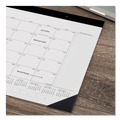 Bulletin Boards | AT-A-GLANCE SK24X00 12-Month (Jan to Dec): 2026 22 in. x 17 in. Contemporary Monthly Desk Pad - White Sheets, Black Binding/Corners image number 3