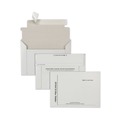 Envelopes & Mailers | Quality Park QUAE7265 8.5 in. x 6 in. Square Flap Redi-Strip Closure Disk/CD Foam-Lined Mailers - White (25/Box) image number 1