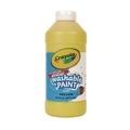 Acrylic & Tempera Paint | Crayola 54-2016-034 16 oz Washable Paint - Yellow image number 0