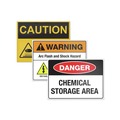 Labels | Avery 61514 Surface Safe 3.5 in. x 5 in. Inkjet/Laser Printers Removable Label Safety Signs - White (60/Pack) image number 1