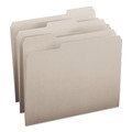 Just Launched | Smead 12343 Colored File Folders with Assorted 1/3-Cut Tab Positions - Letter, Gray (100/Box) image number 0