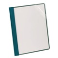 Report Covers & Pocket Folders | Oxford 57872EE Earthwise Recycled Clear Front Letter Size Report Covers - Blue (25/Box) image number 2