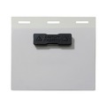 Laminating Supplies | C-Line 92843 3 in. x 4 in. Self-Laminating Magnetic Style Name Badge Holder Kit - Clear (20/Box) image number 2