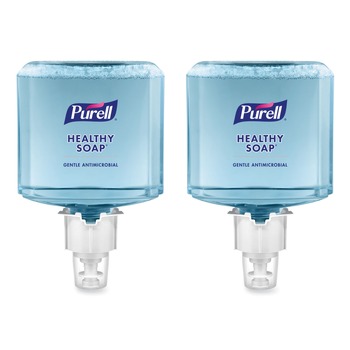 PURELL 5079-02 Healthy Soap 1200 mL 0.5% BAK Antimicrobial Foam Refill for ES4 Dispensers (2/Carton)