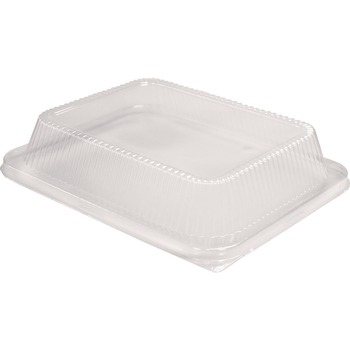 Handi-Foil HFA 321HDL 10.75 in. x 13.12 in. High Dome Lids for Half-Size Pan (100/Carton)