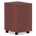 Office Carts & Stands | Alera ALEVA582816MC 15.38 in. x 20 in. x 26.63 in. Valencia Series 2-Drawer Mobile Pedestal - Medium Cherry image number 3