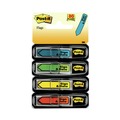 Page Flags | Post-it Flags 684-SD Arrow Message 0.5 in. Sign and Date Page Flags - 4 Primary Colors (80/Pack) image number 0