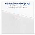 Dividers & Tabs | Avery 82319 10-Tab I to X 11 in. x 8.5 in. Allstate Style Preprinted Legal Exhibit Side Tab Index Dividers - White (1-Set) image number 4