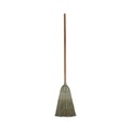  | Boardwalk BWK932YCT Yucca Corn Fiber Bristle Warehouse Brooms with 56 in. Handle - Natural (12/Carton) image number 0