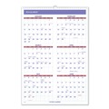 Bulletin Boards | AT-A-GLANCE PM6-28 12-Month (Jan to Dec): 2026 15.5 in. x 22.75 in. Three-Month Wall Calendar - White Sheets image number 1
