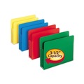 Just Launched | Smead 73500 3.5 in. Expansion Straight Tab Poly File Pockets - Letter, Assorted (4/Box) image number 5