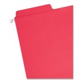 File Folders | Smead 64096 Letter Size 1/3-Cut Tabs FasTab Hanging Folders - Red (20/Box) image number 1
