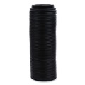 Cups and Lids | Boardwalk BWKHOTBL1020 Plastic Hot Cup Lids for 10 oz. to 20 oz. Cups - Black (1000/Carton) image number 3