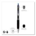 Pens | uni-ball 61256 Signo 207 0.5 mm Retractable Gel Pen - Blue Ink/Smoke/Black/Blue Barrel/Fine (1-Dozen) image number 8