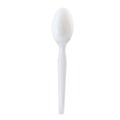 Cutlery | Boardwalk BWKSOUPWHPS Heavyweight Wrapped Polystyrene Soup Spoon Cutlery - White (1000/Carton) image number 1