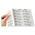 Labels | Avery 08660 1 in. x 2.63 in. Matte Clear Easy Peel Mailing Labels with Sure Feed Technology - Clear (750/Pack) image number 2