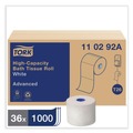 Toilet Paper | Tork 110292A 2-Ply Septic Safe Advanced High Capacity Bath Tissue - White (36/Carton) image number 1