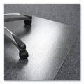Office Chair Mats | Floortex ER1115223ER Cleartex Ultimat 48 in. x 60 in. Polycarbonate Chair Mat for Low/Medium Pile Carpet - Clear image number 3
