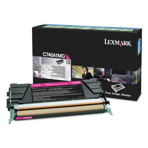 Ink & Toner | Lexmark X746A1MG Return Program 7,000 Page-Yield Toner - Magenta image number 0