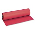 Arts & Crafts Supplies | Pacon P101203 36 in. x 1000 ft. 40 lb Cover Weight Decorol Flame Retardant Art Rolls - Cherry Red (1-Roll) image number 0