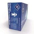 Disposable Gloves | Safety Zone GNPR-LG-1A ProGuard Nitrile Gloves, Powder-Free, 3 mil, Blue, Large, 1,000/Carton image number 2