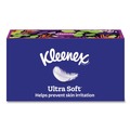 Tissues | Kleenex 54315 Ultra Soft 3-Ply Facial Tissue - White (6/Carton) image number 1