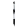 Back to School Sale | Pilot 35470 VBall Grip Liquid Ink Extra-Fine 0.5 mm Rollerball Pen - Black Ink/Black/White Barrel (1-Dozen) image number 0