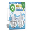Odor Control | Air Wick 62338-79717 0.67 oz. Scented Oil Refill - Fresh Water (6/Carton) image number 2