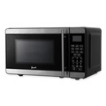 Breakroom Supplies | Avanti MT7V3S 700 Watts 0.7 Cubic Foot Microwave Oven - Black/Stainless Steel image number 2