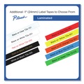 Tapes | Brother P-Touch TZE551CS 0.94 in. x 26.2 ft. TZe Laminated Removable Label Tapes - Black on Blue image number 3