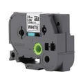 Labels | Brother P-Touch TZEFX251 0.94 in. x 26.2 ft. TZe Flexible Tape Cartridge for P-Touch Labelers - Black on White image number 2