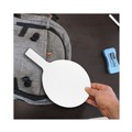 White Boards | Flipside 12032 12 in. x 7 in. Dry Erase Paddle - White Surface (12/Pack) image number 3