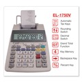 Calculators | Sharp EL1750V 2 Lines/Sec Black/Red Color Printing Calculator image number 1