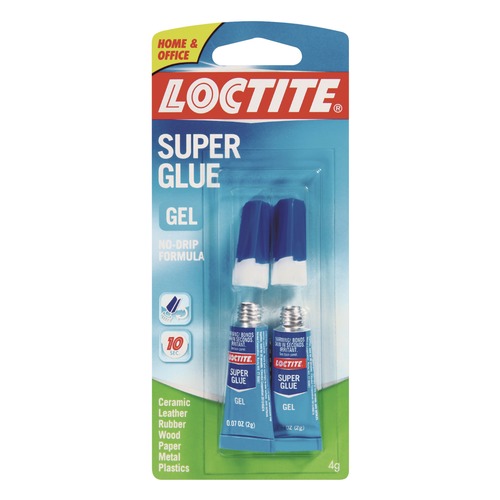Labels | Loctite 1255800 0.07 oz. Super Glue Gel Tubes - Dries Clear (2/Pack) image number 0