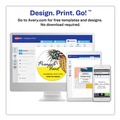 Labels | Avery 04221 0.75 in. Diameter Printable Self-Adhesive Permanent ID Labels with Sure Feed - White (800/Pack) image number 6