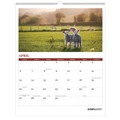 Back to School Sale | House of Doolittle 316 11 in. x 14 in. 12-Month (Jan-Dec 2026) 100 Percent Recycled Farm Life Wall Calendar - White/Multicolor Sheets image number 2