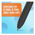 Pens | Paper Mate 1951719A InkJoy Medium 0.7 millimeter Retractable Gel Pen - Black Ink/Barrel (1-Dozen) image number 7