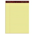 Back to School Sale | Ampad 20-032R Gold Fibre 8.5 in. x 11.75 in. Quality Writing Pads - Wide/Legal, Canary-Yellow (4/Pack) image number 0